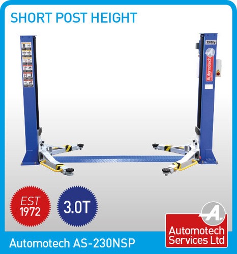 Narrow short post lift - post,