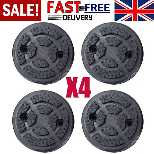 Rubber lifting pads - 4x, block