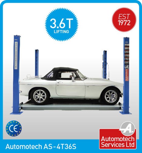Short post car lift - short,