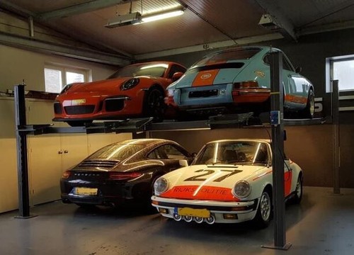 Post car parking lift - 4,