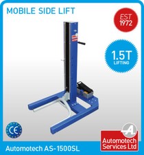 SINGLE POST LIFT, MOBILE SIDE